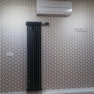 Трубчатые радиаторы отопления черного цвета