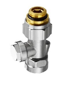 + Соединение резьбовое Combi 3, 1/2" НР х 1/2" ВР, запорно-присоединительный