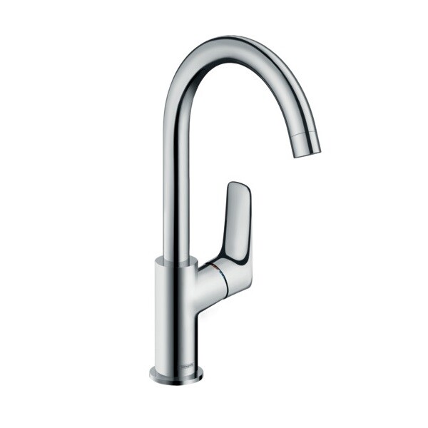 Смеситель для раковины, Hansgrohe, Logis, цвет-хром