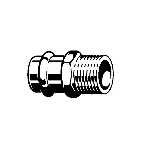 Переход HP Sanpress, c SC-Contur 42 x 1 1/2" бронза, модель 2211