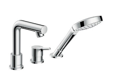 Смеситель для ванны и душа, Hansgrohe, Talis S, цвет-хром