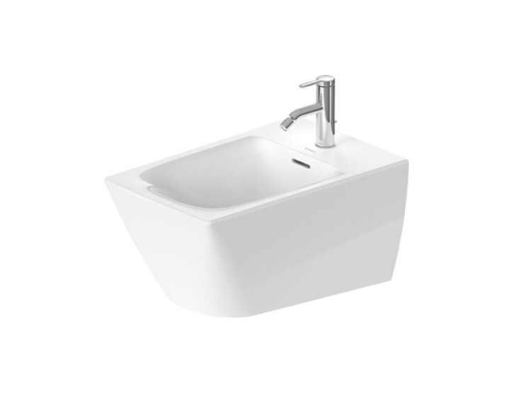 Биде, Duravit, Viu, подвесной, шг 370*570, цвет-белый