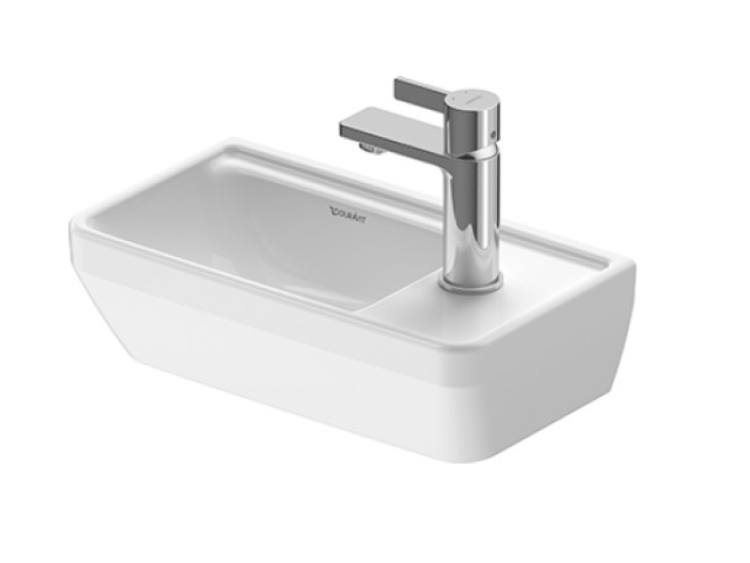 Раковина, Duravit, D-Neo, шгв 400*220*120, отверстия для смесителя-1, цвет-белый глянцевый