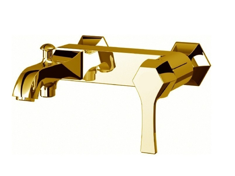 Смеситель для ванны и душа, Cisal, Chérie, цвет-золото