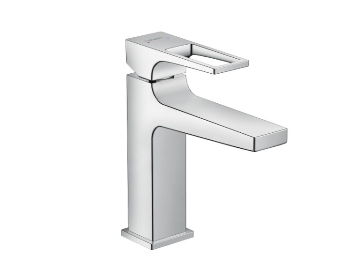 Смеситель для раковины, Hansgrohe, Metropol, цвет-хром