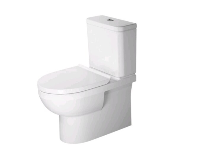 Унитаз, Duravit, Durastyle, напольный, шгв 365*650*400, белый (аналог 2182090002)