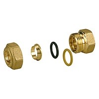 Фитинг с внутренней резьбой 1/2"x12, конусное соединение