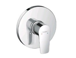 Смеситель для душа, Hansgrohe, Talis E, цвет-хром