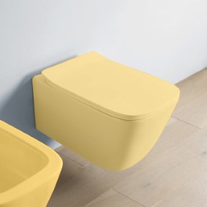 Унитаз, Artceram, A16, подвесной, шгв 360*525*360, цвет-Zync yellow