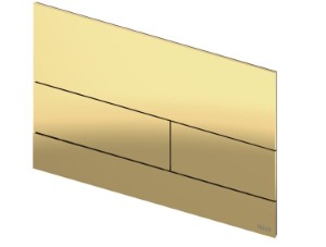 Клавиша смыва, TECE, TECEsquare II, для унитаза, шгв 220*5*150, цвет-PVD Polished Gold Optic