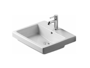 Раковина, Duravit, Vero, шгв 550*465*180, отверстия для смесителя-1, цвет-белый