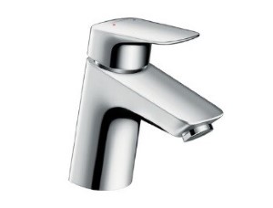 Смеситель для раковины, Hansgrohe, Logis, цвет-хром