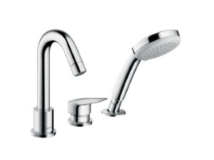 Смеситель для ванны и душа, Hansgrohe, Logis, цвет-хром