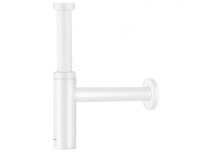 Сифон, Hansgrohe, Flowstar S, для раковины, бутылочный, 1 1/4", цвет-матовый белый