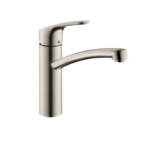 Смеситель для кухни, Hansgrohe, Focus M41, цвет-сталь