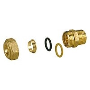 Фитинг с наружной резьбой 1/2"x12, конусное соединение