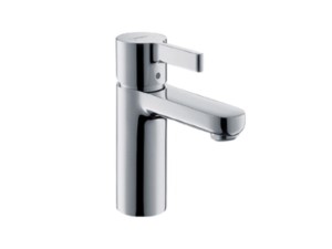 Смеситель для раковины, Hansgrohe, Metris S, цвет-хром