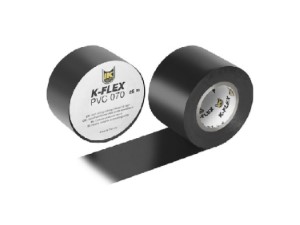 Самоклеящаяся лента ПВХ K-FLEX PVC AT 070, 38ммх25м, цвет черный