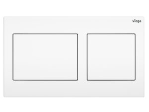 Клавиша смыва, Viega, Prevista, Visign for Style 21, для унитаза, механический, шгв 220*8*130, цвет-альпийский белый