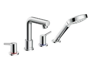 Смеситель для ванны и душа, Hansgrohe, Talis S, цвет-хром