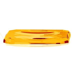 Лоток для расчесок, Decor Walther, Kristall, KR KS, шгв 230*130*25, цвет-Amber (янтарь)