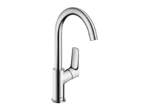 Смеситель для раковины, Hansgrohe, Logis, цвет-хром