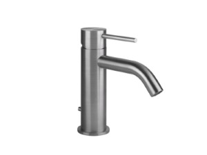 Смеситель для раковины, Gessi, Flessa, цвет-Steel Brushed