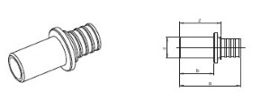 [НЕСТАНДАРТ]  Переход  25х2,3 - 26,9х2,3