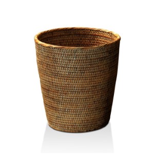 Корзина для белья, Decor Walther, BASKET, PK, шгв 300*300*330, цвет-ротанг темный (Rattan dunkel)